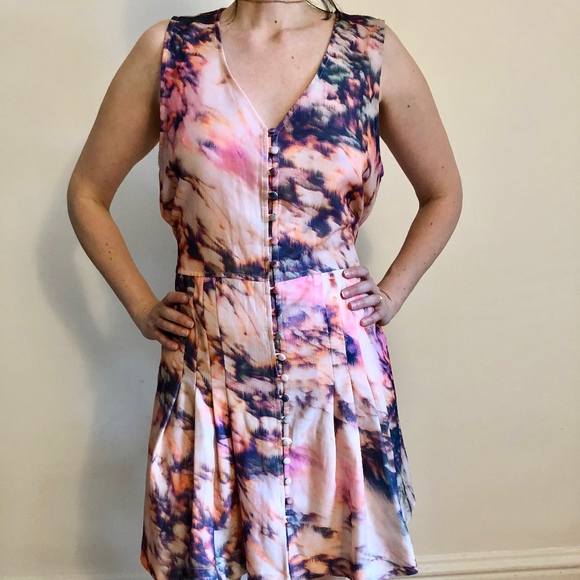 Printed Summer Dress - Picture 5 of 6